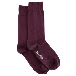 Men modal winter socks GARNET