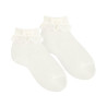 Buy Ceremony socks with lace, bow and littlepearls BEIGE in the online store Condor. Made in Spain. Visit the BABY CEREMONY SOCKS section where you will find more colors and products that you will surely fall in love with. We invite you to take a look around our online store.