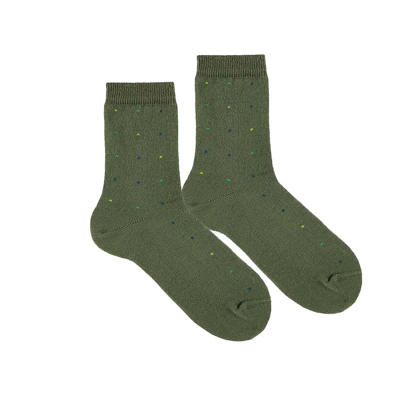 Buy Seaqual small dots embroidery short socks AMAZONIA in the online store Condor. Made in Spain. Visit the SEAQUAL section where you will find more colors and products that you will surely fall in love with. We invite you to take a look around our online store.