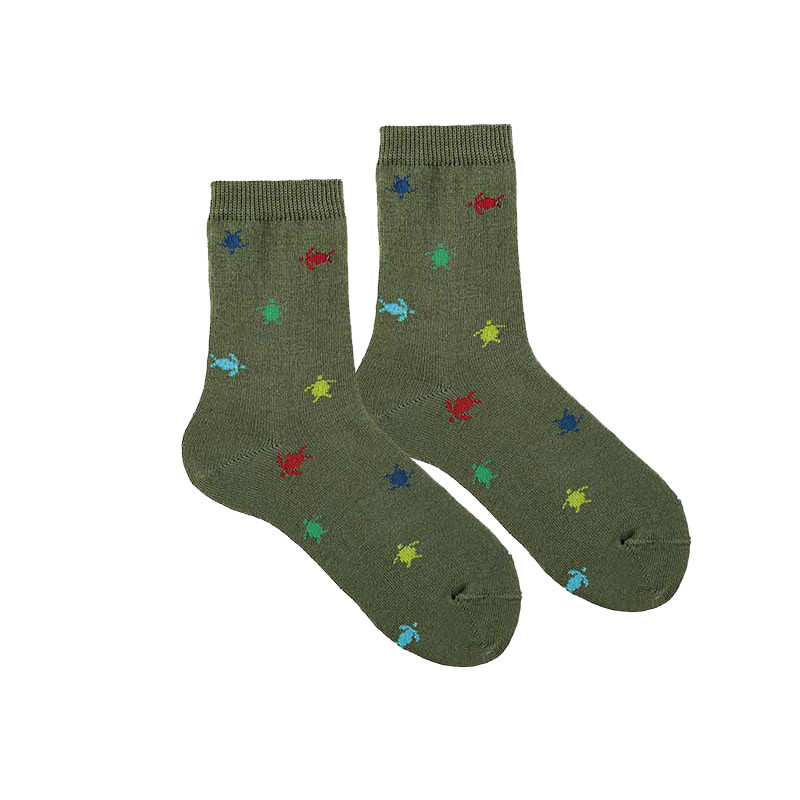 Buy Seaqual colourful turtle short socks AMAZONIA in the online store Condor. Made in Spain. Visit the SEAQUAL section where you will find more colors and products that you will surely fall in love with. We invite you to take a look around our online store.