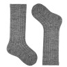 Buy Merino wool-blend rib knee socks LIGHT GREY in the online store Condor. Made in Spain. Visit the BASIC WOOL BABY SOCKS section where you will find more colors and products that you will surely fall in love with. We invite you to take a look around our online store.