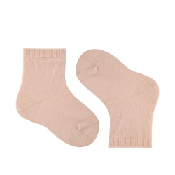 Buy Merino wool-blend short socks NUDE in the online store Condor. Made in Spain. Visit the BASIC WOOL BABY SOCKS section where you will find more colors and products that you will surely fall in love with. We invite you to take a look around our online store.