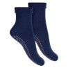 Buy Merino wool-lblend terry non-slip socks NAVY BLUE in the online store Condor. Made in Spain. Visit the BASIC WOOL BABY SOCKS section where you will find more colors and products that you will surely fall in love with. We invite you to take a look around our online store.