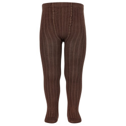 Buy Basic rib tights CHESNUT in the online store Condor. Made in Spain. Visit the RIBBED TIGHTS (62 colours) section where you will find more colors and products that you will surely fall in love with. We invite you to take a look around our online store.