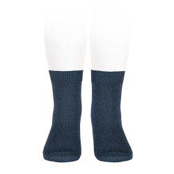 Buy Plain stitch basic short socks LAPIS LAZULI in the online store Condor. Made in Spain. Visit the SHORT PLAIN STITCH SOCKS section where you will find more colors and products that you will surely fall in love with. We invite you to take a look around our online store.