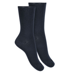 Buy Woman modal loose fitting socks NAVY BLUE in the online store Condor. Made in Spain. Visit the WOMAN AUTUMN-WINTER SOCKS section where you will find more colors and products that you will surely fall in love with. We invite you to take a look around our online store.