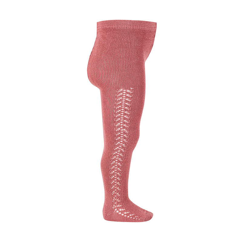 Buy Warm cotton tights with side openwork CARMINE in the online store Condor. Made in Spain. Visit the WARM OPENWORK TIGHTS section where you will find more colors and products that you will surely fall in love with. We invite you to take a look around our online store.