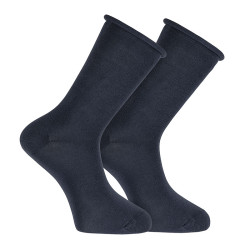 Buy Men cotton loose fitting socks with rolled cuff NAVY BLUE in the online store Condor. Made in Spain. Visit the AUTUMN-WINTER MAN SOCKS section where you will find more colors and products that you will surely fall in love with. We invite you to take a look around our online store.