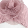 Buy Garter stitch headband with tulle flower PALE PINK in the online store Condor. Made in Spain. Visit the HAIR ACCESSORIES section where you will find more colors and products that you will surely fall in love with. We invite you to take a look around our online store.
