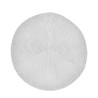 Buy the Garter stitch beret WHITE made of 100% cotton. Available in a wide variety of colors that match the Condor tights, socks, long cardigans and short cardigan jackets, girl boleros. Discover other models with bows or tassels in the ACCESSORIES FOR KIDS section. Ideal for back to school, school uniforms, and for special occasions such as communions, baptisms, weddings and Christmas. Very comfortable and high quality Condor.