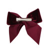 Buy Hair clip with velvet bow GARNET in the online store Condor. Made in Spain. Visit the HAIR ACCESSORIES section where you will find more colors and products that you will surely fall in love with. We invite you to take a look around our online store.
