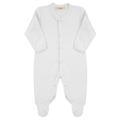 Buy Baby romper with picot edging WHITE in the online store Condor. Made in Spain. Visit the BODYSUITS AND UNDERGARMENTS section where you will find more colors and products that you will surely fall in love with. We invite you to take a look around our online store.