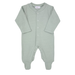 Buy Baby romper with feet SEA MIST in the online store Condor. Made in Spain. Visit the BODYSUITS AND UNDERGARMENTS section where you will find more colors and products that you will surely fall in love with. We invite you to take a look around our online store.