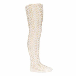 Buy Perle openwork folk tights BEIGE in the online store Condor. Made in Spain. Visit the FOLK TIGHTS section where you will find more colors and products that you will surely fall in love with. We invite you to take a look around our online store.