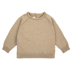 Buy Rolled neck sweater with buttons at theback NOUGAT in the online store Condor. Made in Spain. Visit the AUTUMN-WINTER KNITWEAR section where you will find more colors and products that you will surely fall in love with. We invite you to take a look around our online store.