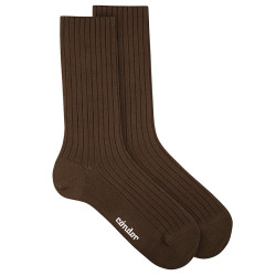 Buy Men modal rib loose fitting socks BROWN in the online store Condor. Made in Spain. Visit the AUTUMN-WINTER MAN SOCKS section where you will find more colors and products that you will surely fall in love with. We invite you to take a look around our online store.