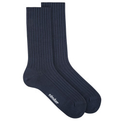 Buy Men modal rib loose fitting socks NAVY BLUE in the online store Condor. Made in Spain. Visit the AUTUMN-WINTER MAN SOCKS section where you will find more colors and products that you will surely fall in love with. We invite you to take a look around our online store.