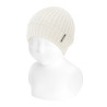 Buy Baby rib knit hat CREAM in the online store Condor. Made in Spain. Visit the RIBBED COLLECTION section where you will find more colors and products that you will surely fall in love with. We invite you to take a look around our online store.