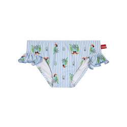 Buy Little tropic upf50 bikini bottom with flounces BABY BLUE in the online store Condor. Made in Spain. Visit the LITTLE TROPIC COLLECTION section where you will find more products that you will surely fall in love with. We invite you to take a look around our online store.
