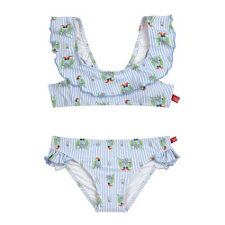 Buy Little tropic upf50 bikini with flouncedneckline BABY BLUE in the online store Condor. Made in Spain. Visit the LITTLE TROPIC COLLECTION section where you will find more products that you will surely fall in love with. We invite you to take a look around our online store.