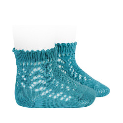 Buy Perle cotton openwork socks STONE BLUE in the online store Condor. Made in Spain. Visit the BABY OPENWORK SOCKS section where you will find more colors and products that you will surely fall in love with. We invite you to take a look around our online store.