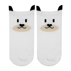 Buy 3d bear trainer socks WHITE in the online store Condor. Made in Spain. Visit the FANCY SPRING CHILDREN SOCKS section where you will find more colors and products that you will surely fall in love with. We invite you to take a look around our online store.
