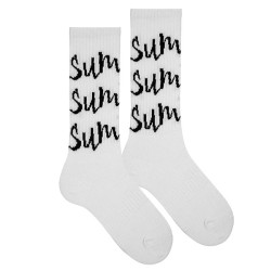 Summer sport knee socks WHITE