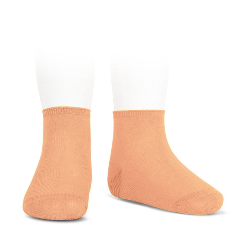 Buy Elastic cotton ankle socks PEACH in the online store Condor. Made in Spain. Visit the ANKLE SOCKS section where you will find more colors and products that you will surely fall in love with. We invite you to take a look around our online store.