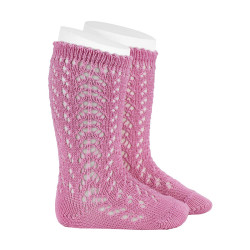 Buy Perle cotton openwork knee-high socks CHEWING GUM in the online store Condor. Made in Spain. Visit the BABY OPENWORK SOCKS section where you will find more colors and products that you will surely fall in love with. We invite you to take a look around our online store.