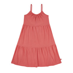 Buy Sleveless sundress with flounces CORALLINE in the online store Condor. Made in Spain. Visit the BEACHWEAR section where you will find more products that you will surely fall in love with. We invite you to take a look around our online store.