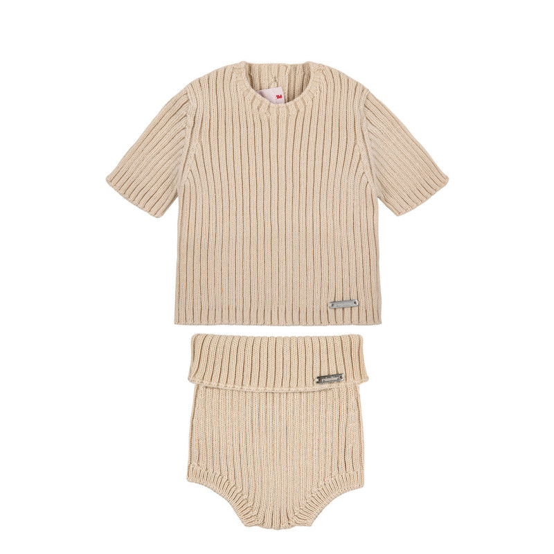 Buy Rib set (short sleeve sweater + culotte) LINEN in the online store Condor. Made in Spain. Visit the RIBBED COLLECTION section where you will find more colors and products that you will surely fall in love with. We invite you to take a look around our online store.