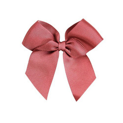 Buy Hair clip with grosgrain bow TERRACOTA in the online store Condor. Made in Spain. Visit the HAIR ACCESSORIES section where you will find more colors and products that you will surely fall in love with. We invite you to take a look around our online store.