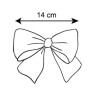 Buy Hair clip with large grossgrain bow WHITE in the online store Condor. Made in Spain. Visit the HAIR ACCESSORIES section where you will find more colors and products that you will surely fall in love with. We invite you to take a look around our online store.