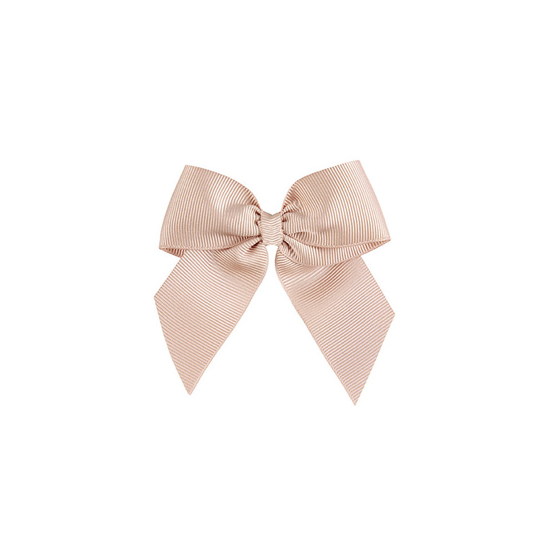 Buy Hairclip with grossgrain bow NUDE in the online store Condor. Made in Spain. Visit the HAIR ACCESSORIES section where you will find more colors and products that you will surely fall in love with. We invite you to take a look around our online store.