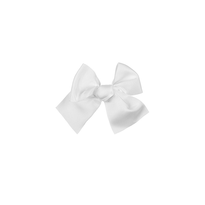 Buy Hair clip with large grossgrain bow WHITE in the online store Condor. Made in Spain. Visit the HAIR ACCESSORIES section where you will find more colors and products that you will surely fall in love with. We invite you to take a look around our online store.