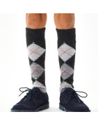 Classic intarsia socks